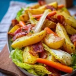 Ofenkartoffeln-mit-Speck-Endivie-Mohren-Pastinaken-Rezept