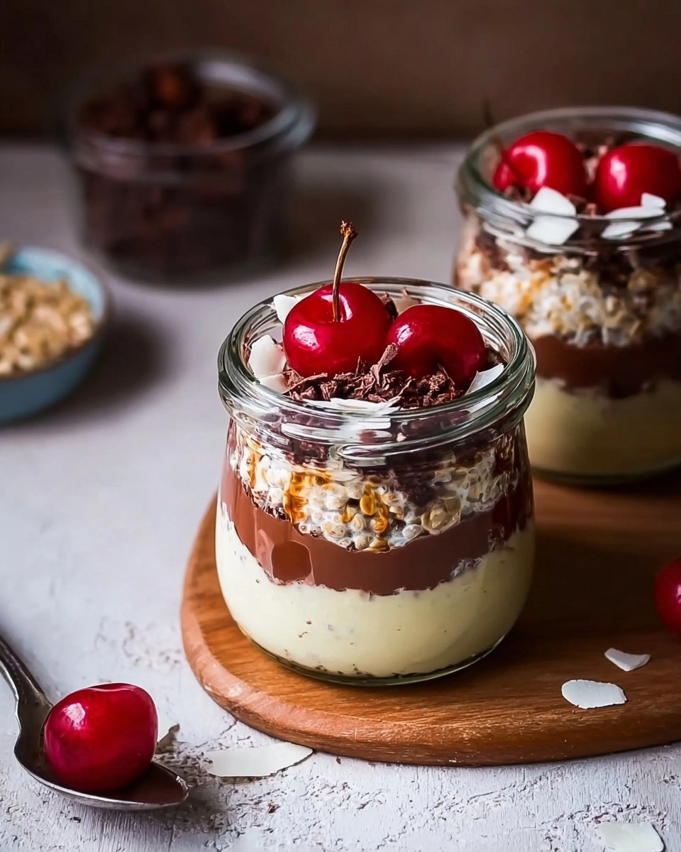 Donauwellen Overnight Oats