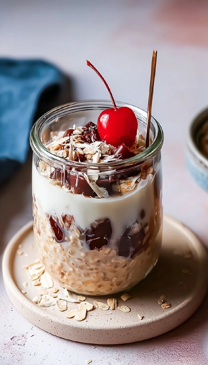 Donauwellen Overnight Oats