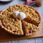 Einfacher-Rhabarber-Streusel-Pie-Rezept