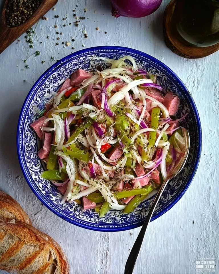 Einfacher-Schweizer-Wurstsalat-Rezept
