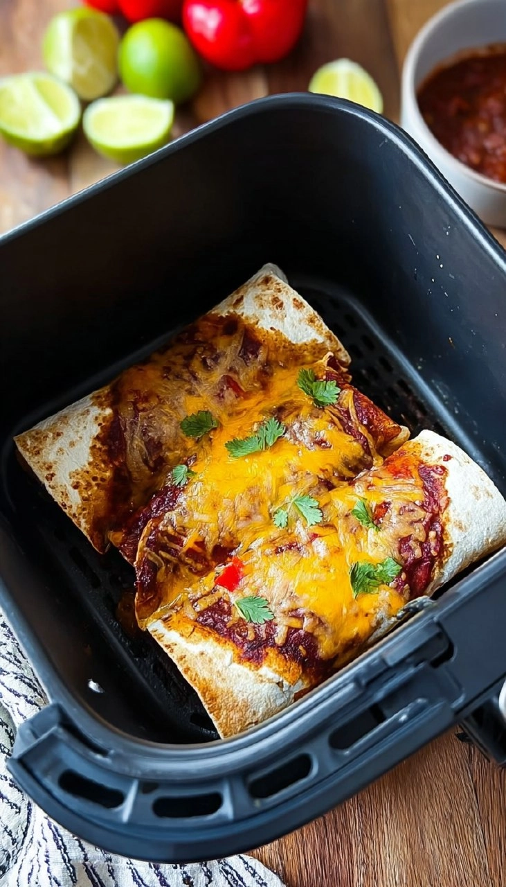 Enchiladas aus der Heißluftfritteuse