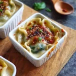 Gedampfte-Dumpling-Mini-Lasagne-Rezept