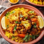 Kurkuma-Kokos-Reis-mit-Ofengemuse-Kichererbsen-Rezept