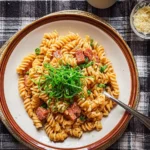 Vegane-Schinkennudeln-Rezept
