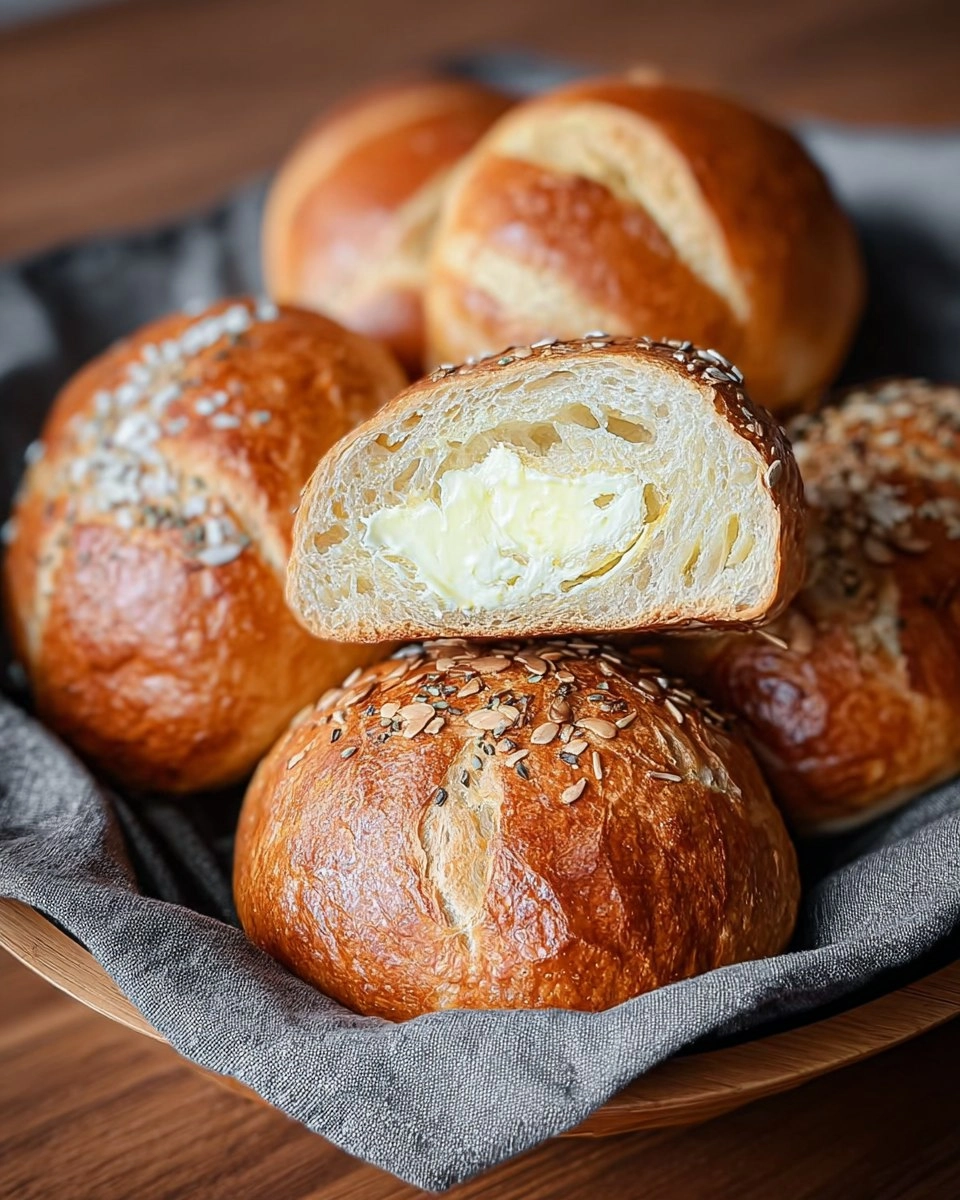 Weiche Buttermilch-Dinkelbrötchen