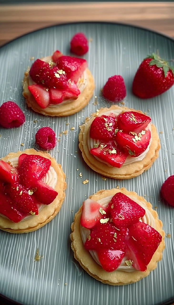 Erdbeertartelettes