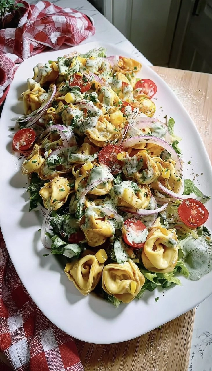 Knuspriger Tortellini-Salat