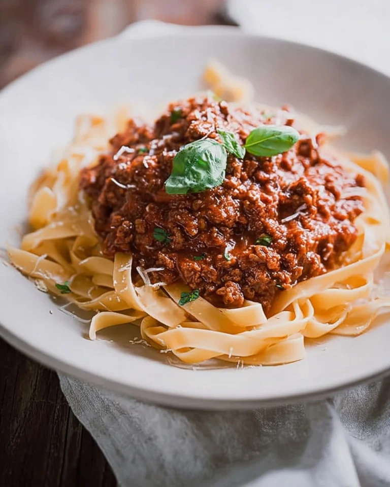 Pasta-Bolognese-mit-Salsiccia-Rezept