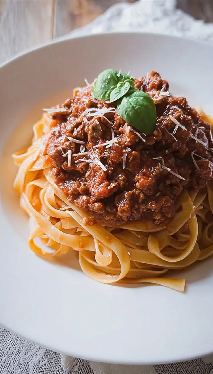 Pasta Bolognese mit Salsiccia