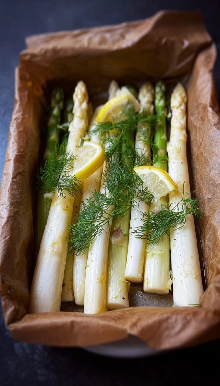 Spargel im Backofen