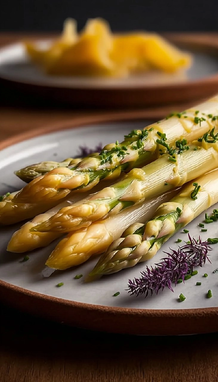 Spargel in Butter