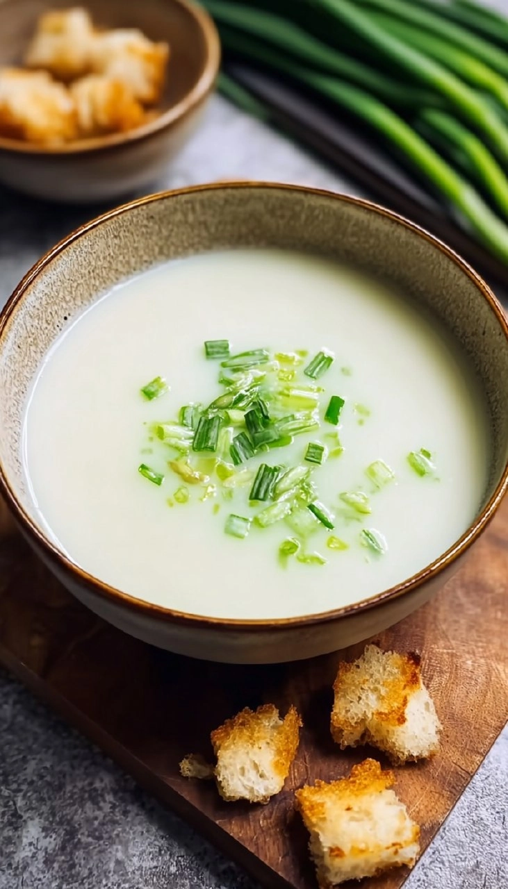 Spargelsuppe aus Schalen