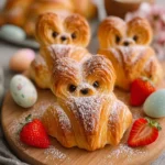 Suse-Croissant-Osterhasen-Rezept