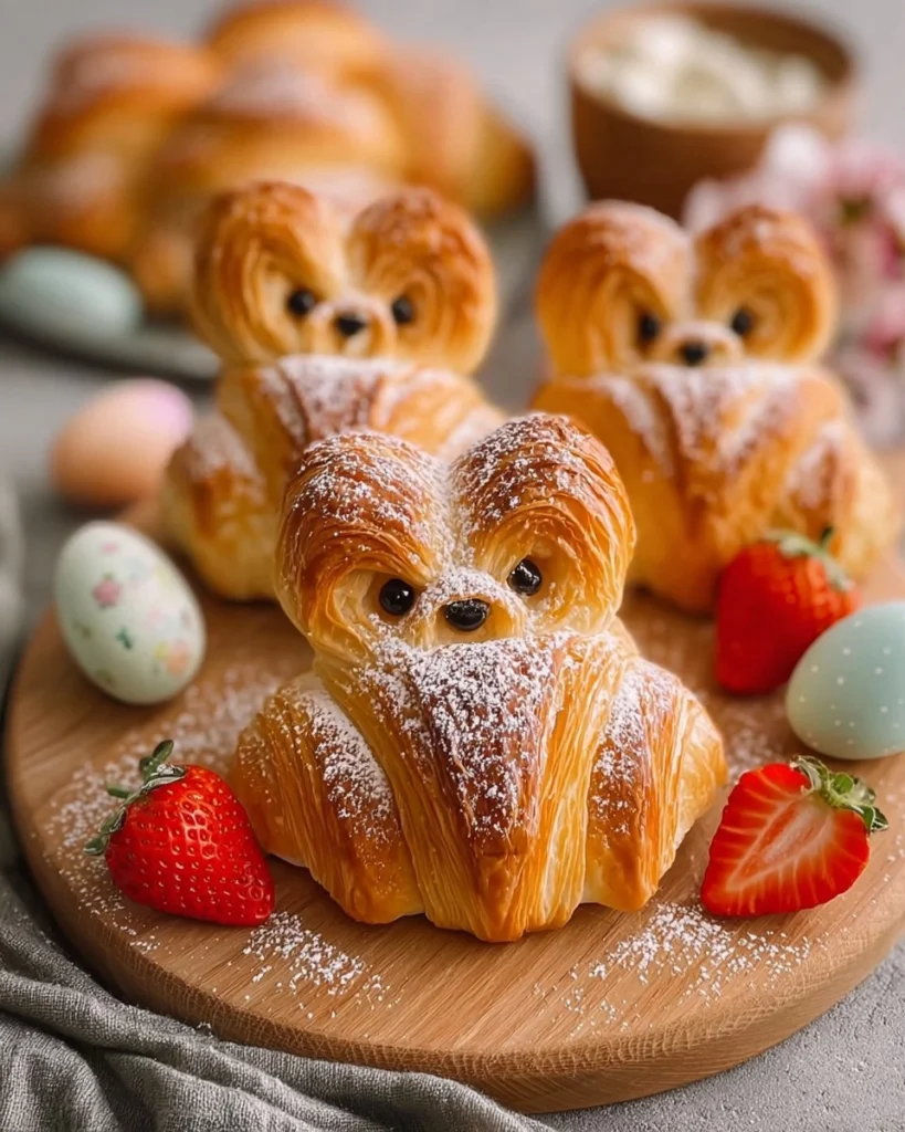Suse-Croissant-Osterhasen-Rezept